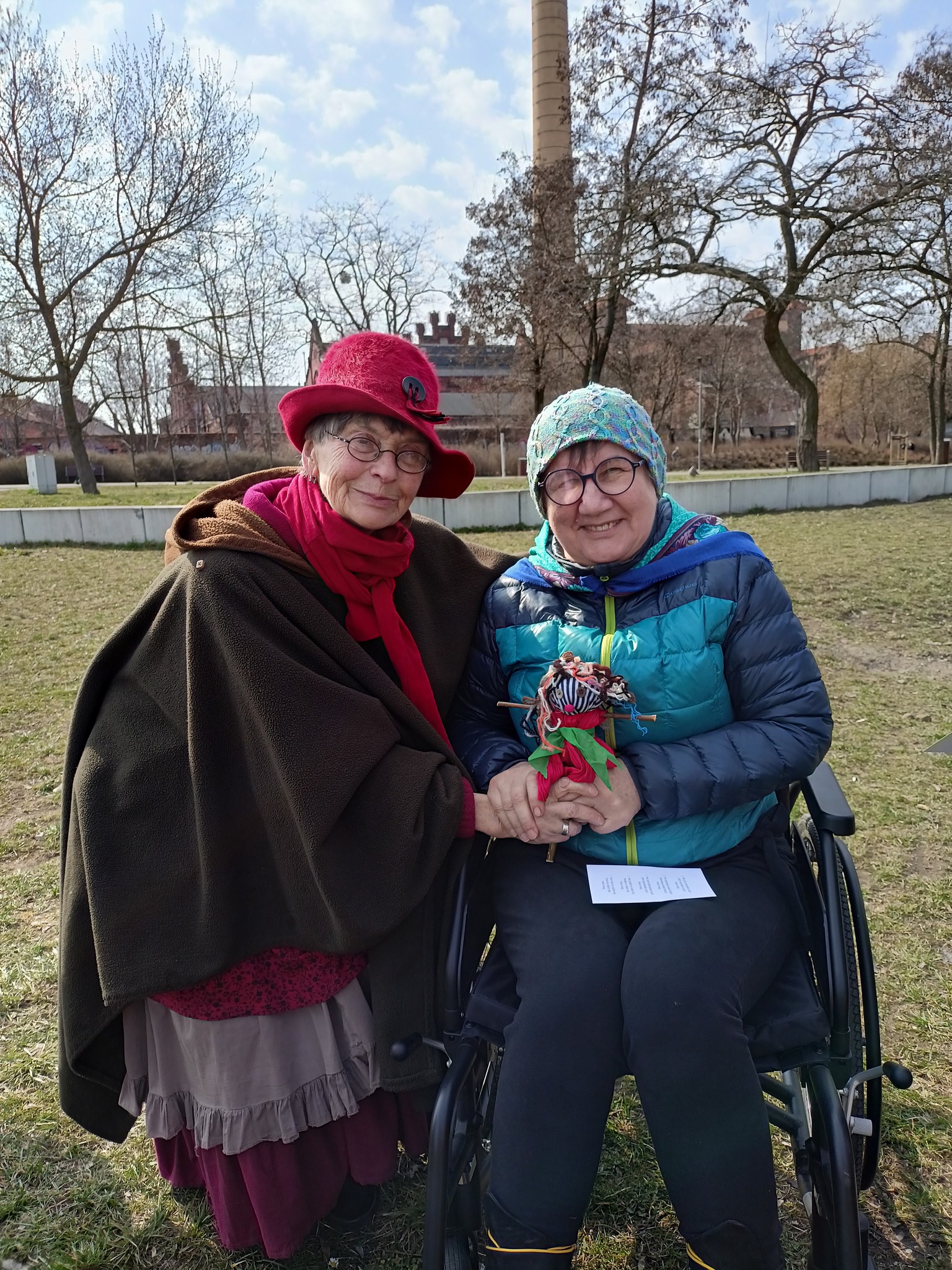 Seniorka z fundacji