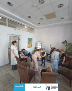 Wsparcie psychologiczne dla dzieci z Ukrainy – weekendowe zajęcia